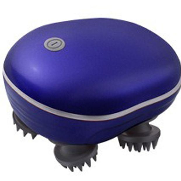 Picture of Scalp Head Hair Massager, Electric Waterproof Massager, Red Light Therapy, Kneading Head Massage Claws Electric Cat Massager Health Care Relax Shoulder Neck Deep Tissue Head Scalp Massage Kneading Vibrating Device Body Massager Multicolor