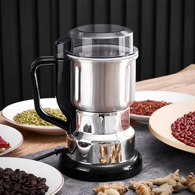Picture of Multifunctional Stainless Steel Grinder Machine Silver