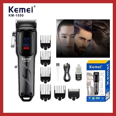 Picture of Kemei KM-1550 Professional Hair Clipper and Beard Trimmer Salon Series for Men 