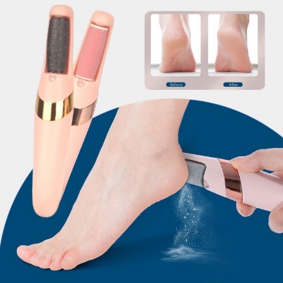 Picture of Electric Foot Callus Remover Foot File for Dead Hard Cracked Dry Skin Pedicure Tools Feet Clean Care Heel Cleaning Machine Pink