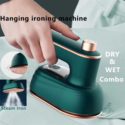 Picture of Professional Micro Steam Iron Handheld Household Portable Mini Iron Machine For Home Travel Business & Garment-Irons-Pure Mall Green