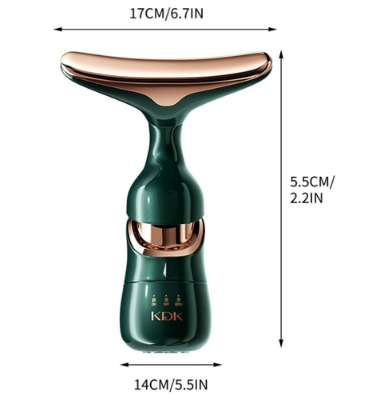 Picture of New 4D Multi-Functional 3 In 1 Facial Lifting Device Neck Eye Massage Face Slimmer Beauty Skin Tightening Anti Aging 