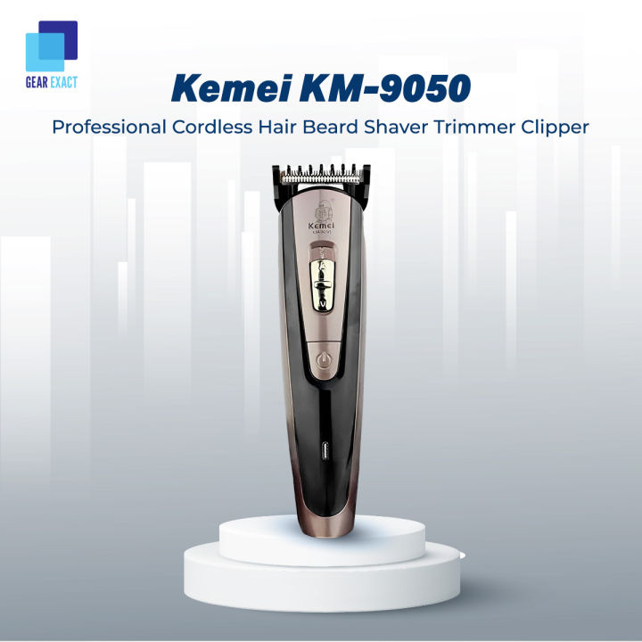 Picture of Kemei KM-9050 Rechargeable Hair And Beard Trimmer 