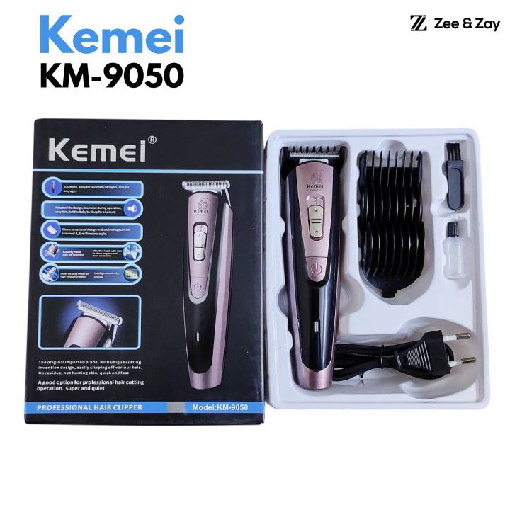 Picture of Kemei KM-9050 Rechargeable Hair And Beard Trimmer 