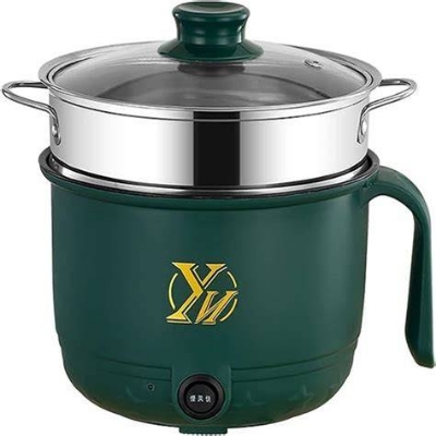 Picture of YN Electric Rice Cooker – Multifunctional Non-Stick Cooking Pot | Mini Electric Cooker for Fast & Easy Cooking Green
