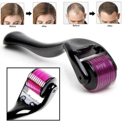 Picture of Derma Roller Micro Needle 1.5mm for Hair, Beard Growth and Facial Skin Therapy (All Sizes) Red