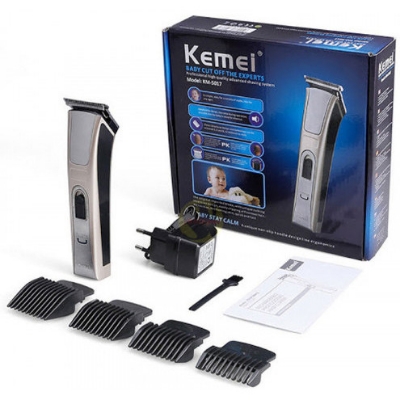 Picture of Kemei km 5017 Rechargeable Hair & Beard Clipper Trimmer for men 