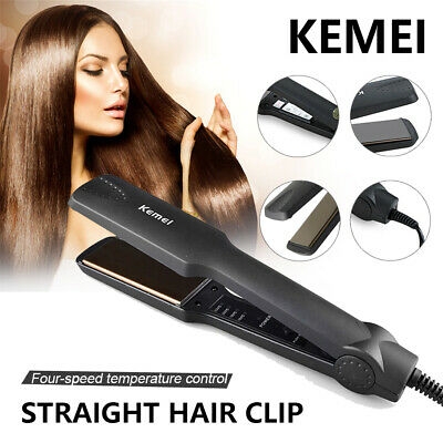 Picture of Kemei Km-329 Professional Electronic Hair Straightener (Black) - Hair Straightener - Hair Straightener- Multicolor