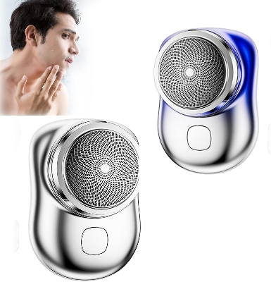 Picture of USB Mini Shave Pocket Size Portable Electric Shaver Rechargeable Razor Men 