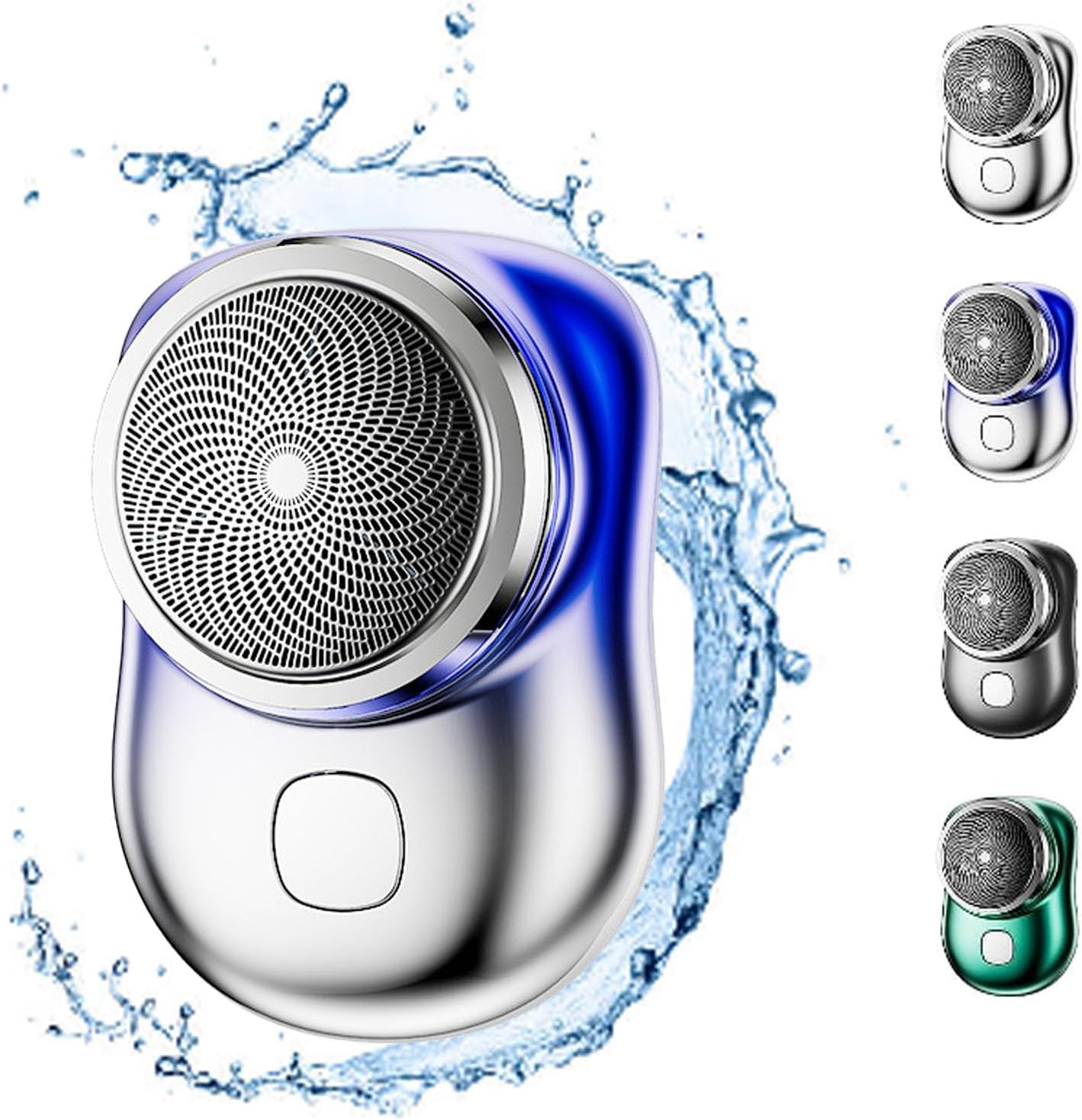 Picture of USB Mini Shave Pocket Size Portable Electric Shaver Rechargeable Razor Men 