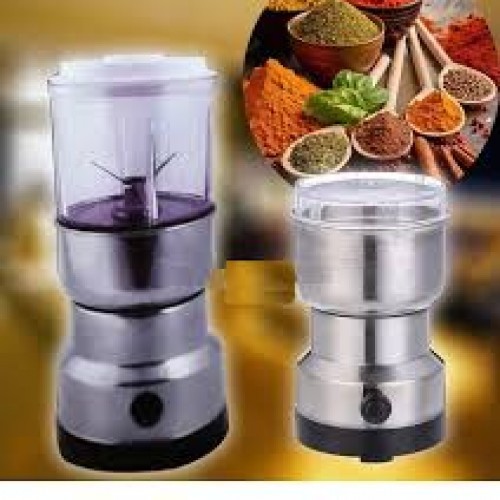 Picture of Nima Electric 2 in 1 Blender and Grinder, High Quality Heavy Duty Blender and Mixer Grinder Silver