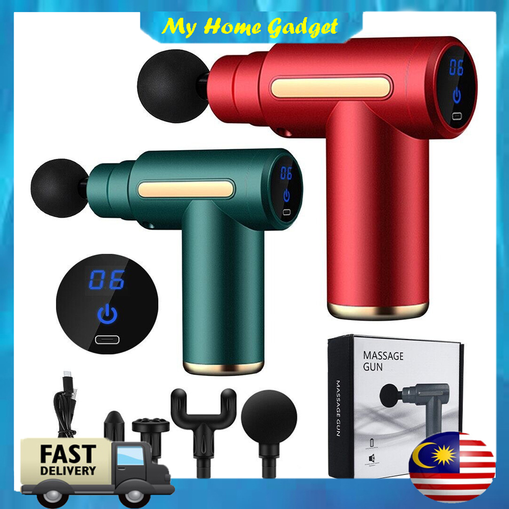 Picture of Massage Gun 5 in 1 Multifunctional Electric Full Body Massage Equipment Set for Deep Tissue Relief & Full Body Relaxation 6 Speeds with 4 Massage Heads Pysiotherapy Massager Gun 