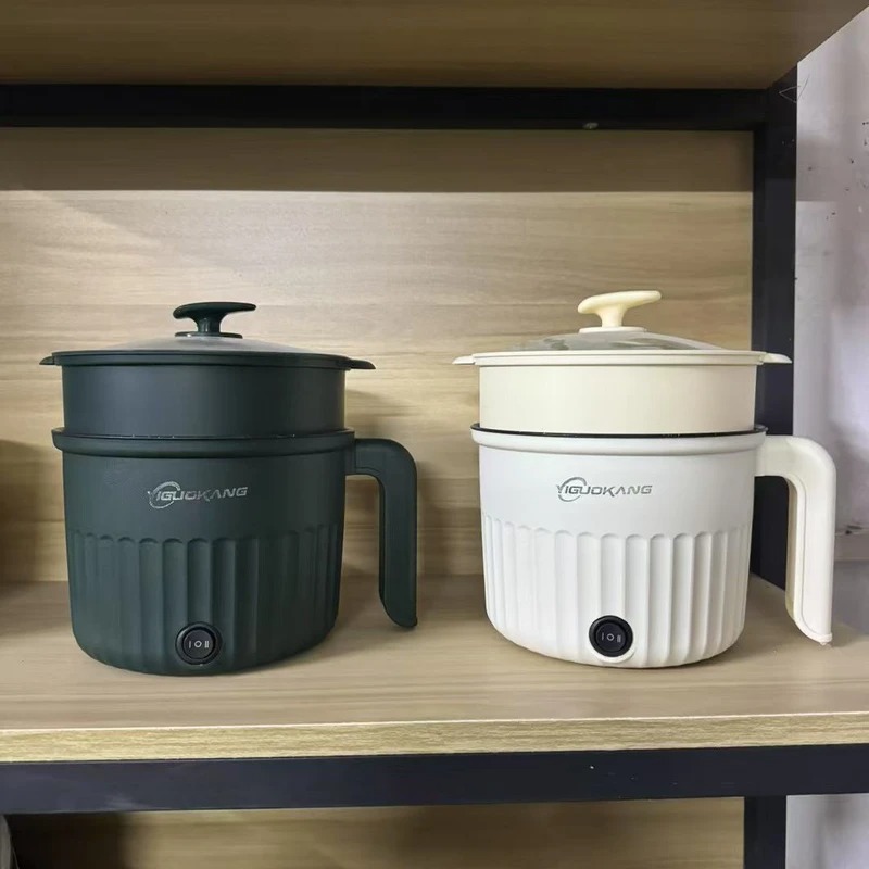 Picture of New Multifunctional Mini Electric Rice Cooker | Non-Stick Cooking Pot | 1.8 L. Non-Stick Cooker Multicolor