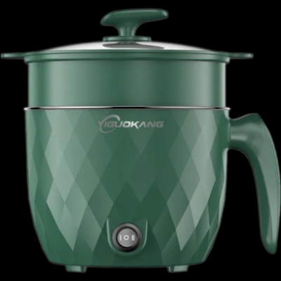 Picture of Multi -Mini -Electric Rice Cooker Cooking 1.8 L. Non-Stick Cooker With Steamer 