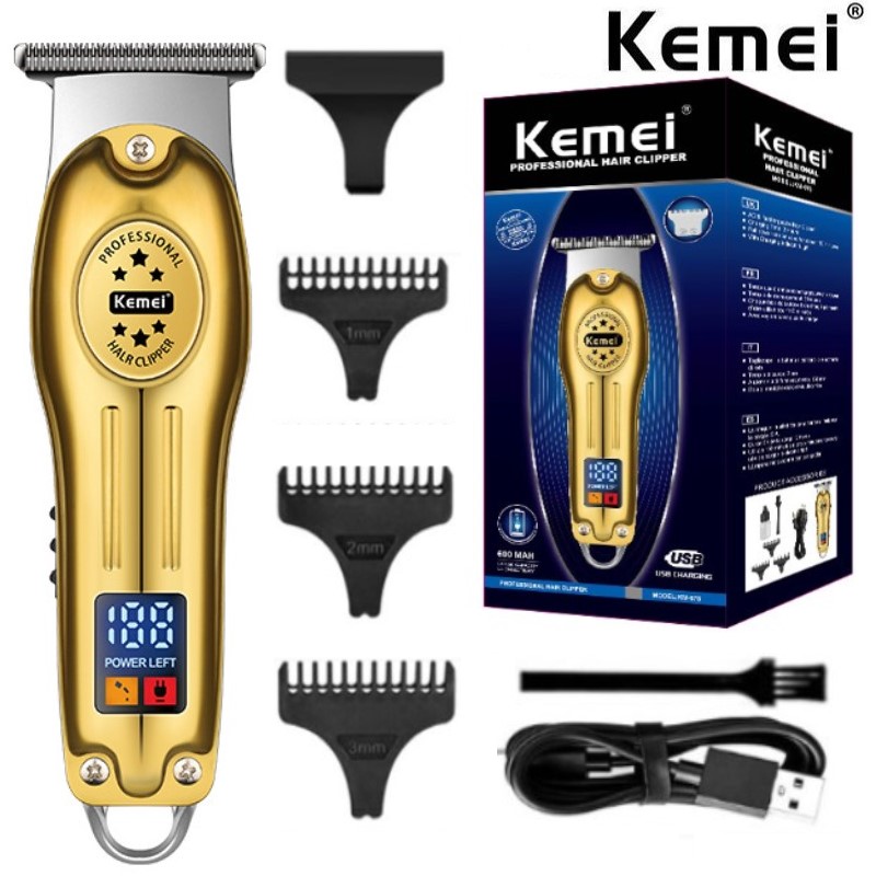Picture of Kemei km-678 USB Charging Electric Hair Trimmer 