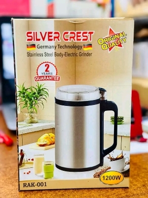 Picture of Silver Crest Stainless Steel Electric Mini Grinder 1200 Watt Multicolor