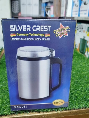 Picture of Silver Crest Stainless Steel Electric Mini Grinder 1500 Watt Silver