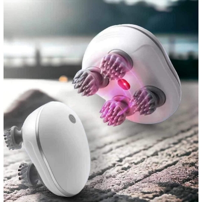 Picture of Electric Migraine Massagem Saude Masajes Relax Masajeador Scalp Head Massager Body Massage Blue
