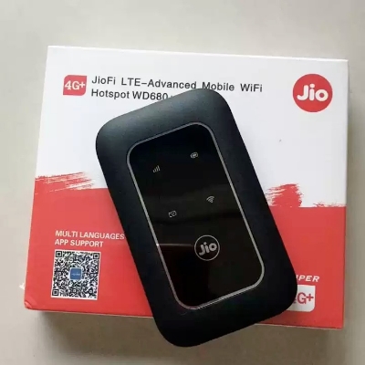 Picture of JIO LTE 4G+ ADVANCED MOBILE HOTSPOT ROUTER Black