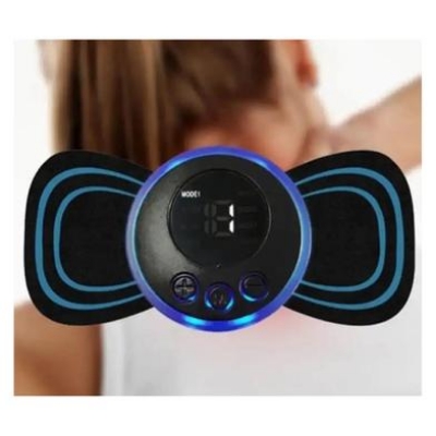Picture of Portable Electric Pain Relax Neck Body Massager With USB Charging Cable - 1 Black