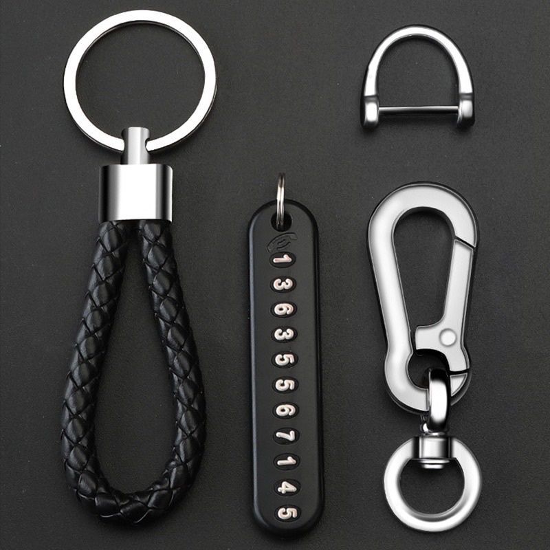 Picture of Keychain with Special Phone Number for Anti-Loss 