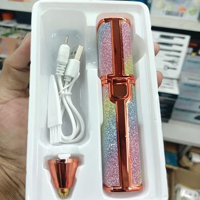 Picture of Blawless Battery Operated Eyebrow Trimmer Shaver for Ladies 2 in 1 Multicolor