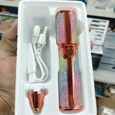Picture of Blawless Battery Operated Eyebrow Trimmer Shaver for Ladies 2 in 1 Multicolor