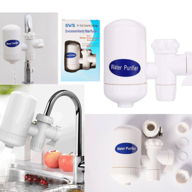 Picture of Mini Water Filter, Water Purifier Filter, Washable Water Purifier SWS Ceramic Cartridge Water Purifier Tap Filter For Home & Office 