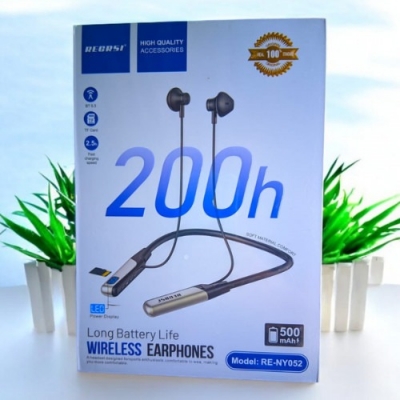 Picture of Regrsi RE-NY052 Wireless Neckband  Bluetooth Earphone Multicolor