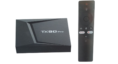 Picture of TX90 Pro Android 17 Varson 14K Ultra HD Smart Android TV Box with Voice Control Remote Black