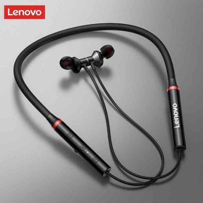 Picture of Lenovo HE05X Magnetic Wireless Bluetooth Headphone Black