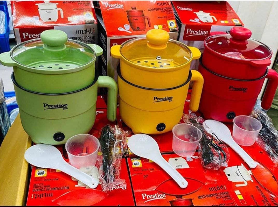 Picture of Prestige Mini Multifunctional Electric Cooker With Steamer Multicolor