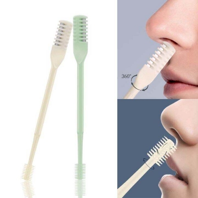 Picture of 3pcs Manual Nose Hair Trimmer Double Head Nostril Cleaning Safety Protected 