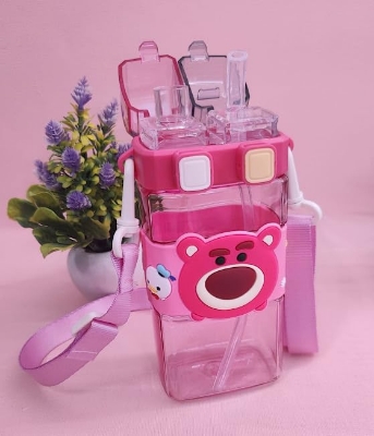 Picture of kids water Sipper (1 pcs) Water Sipper For Girls Water Bottle BPA-Free, Leak-Proof, and Easy to Clean School and Outdoor for Kids Girls & Boys Birthday Return Gifts Colour Multicolor Capacity 800 Milliliters Multicolor