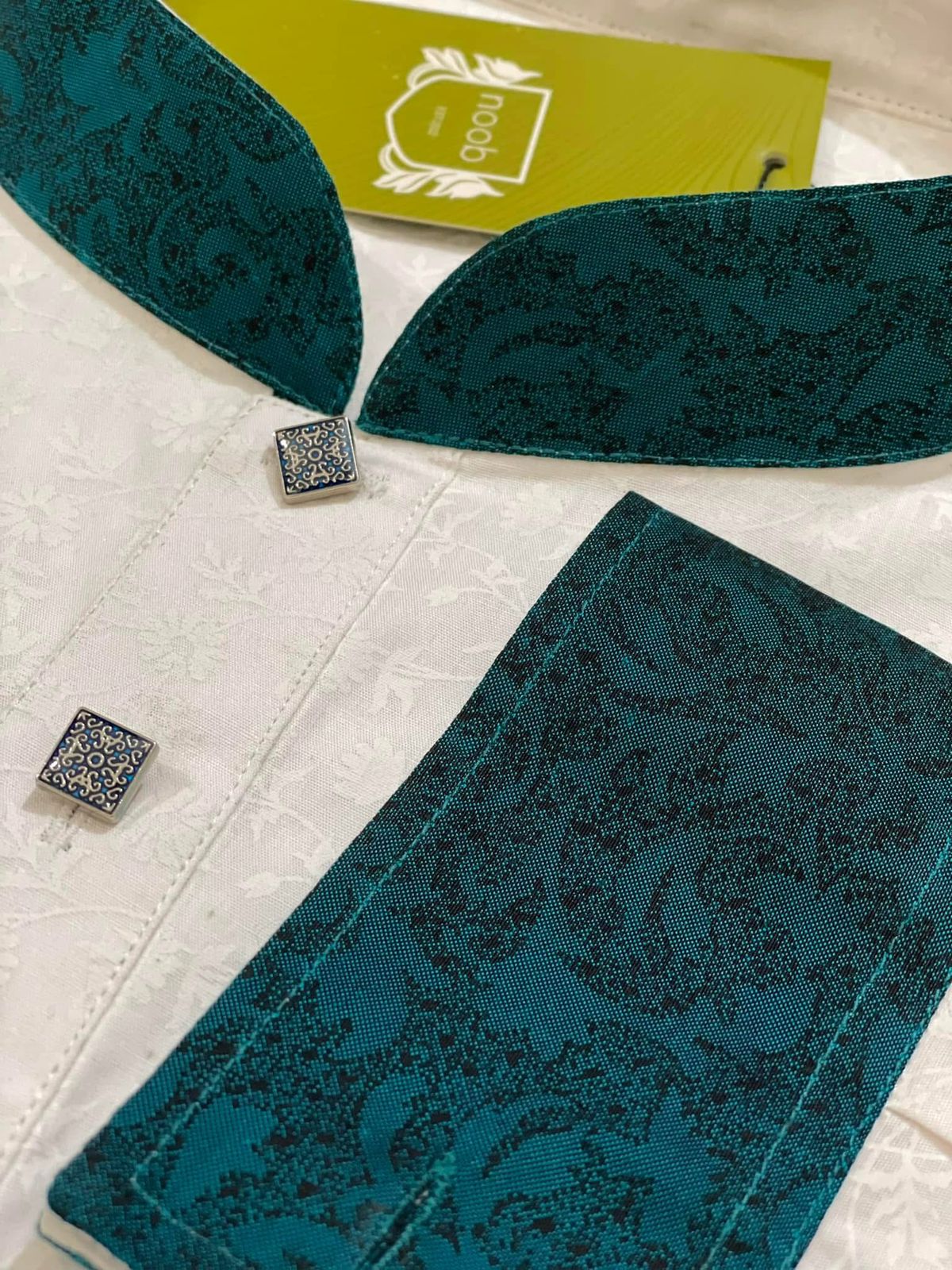 Picture of Noob Emame Premium Soft Cotton Exclusive Design New Panjabi. Stylish and Trendy Panjabi for Men. White