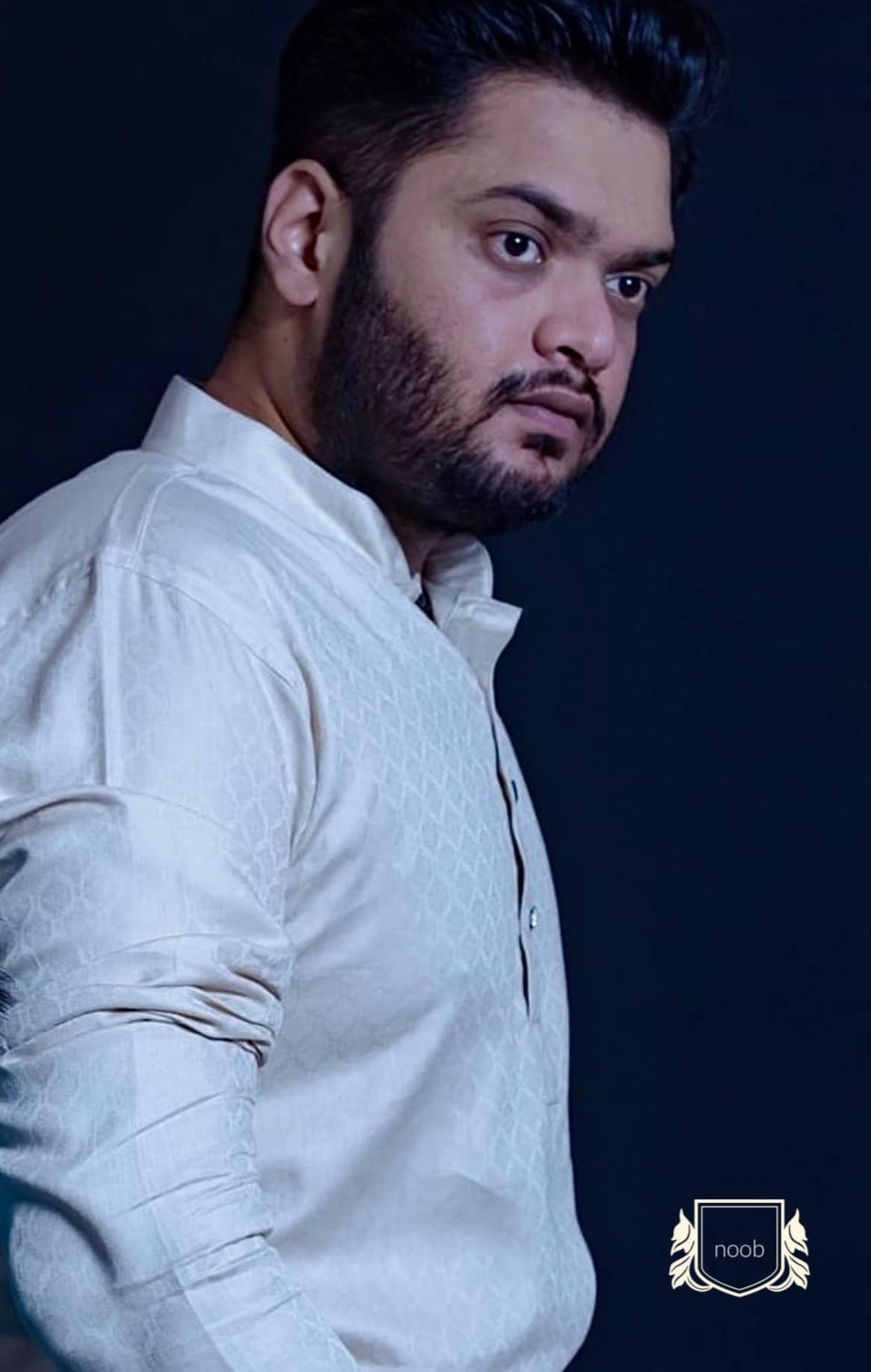 Picture of Noob Emame Premium Soft Cotton Exclusive Design New Panjabi, Noob Men’s Bone Color Regular Fit Premium Panjabi is a perfect blend of timeless tradition and everyday comfort 