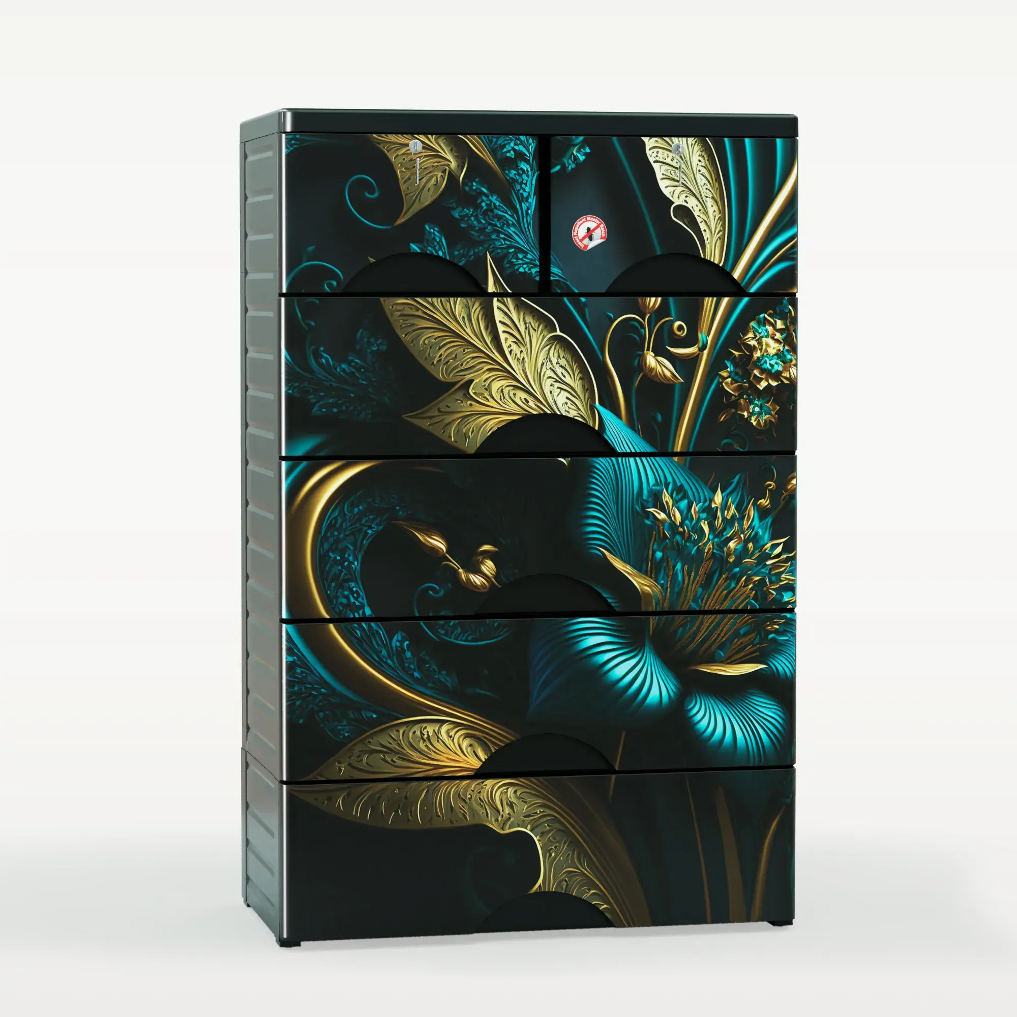 Picture of RFL Wardrobe Double 5D KD Elegant- Nilima