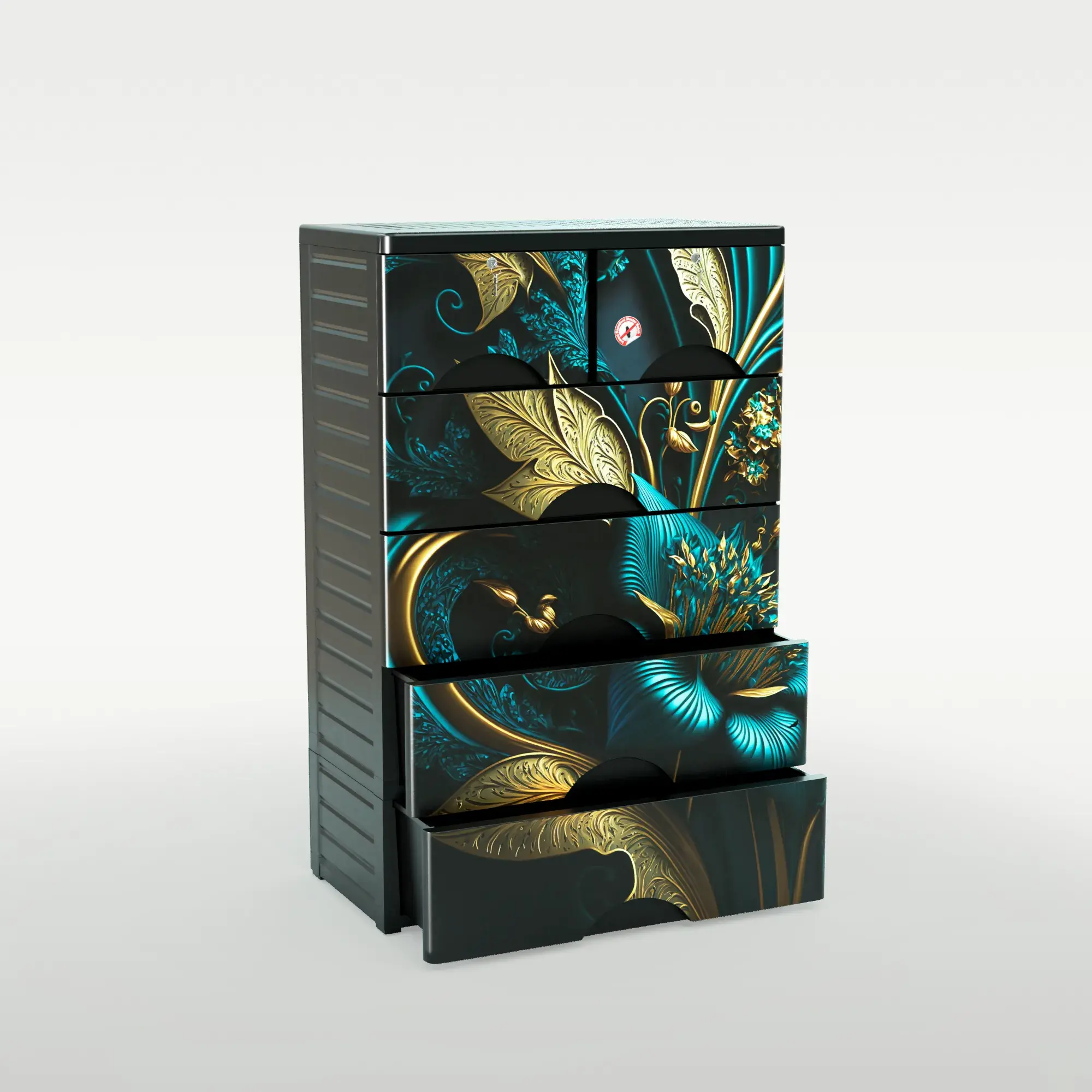 Picture of RFL Wardrobe Double 5D KD Elegant- Nilima