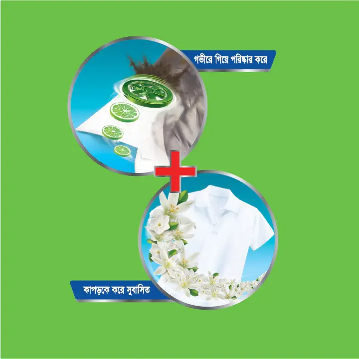 Picture of Wheel Washing (Detergent) Powder 2in1 Clean & Fresh 200g (Bundle of 4)