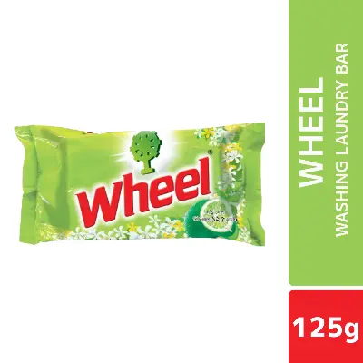 Picture of Wheel Washing Laundry Bar 125g (Bundle of 4)