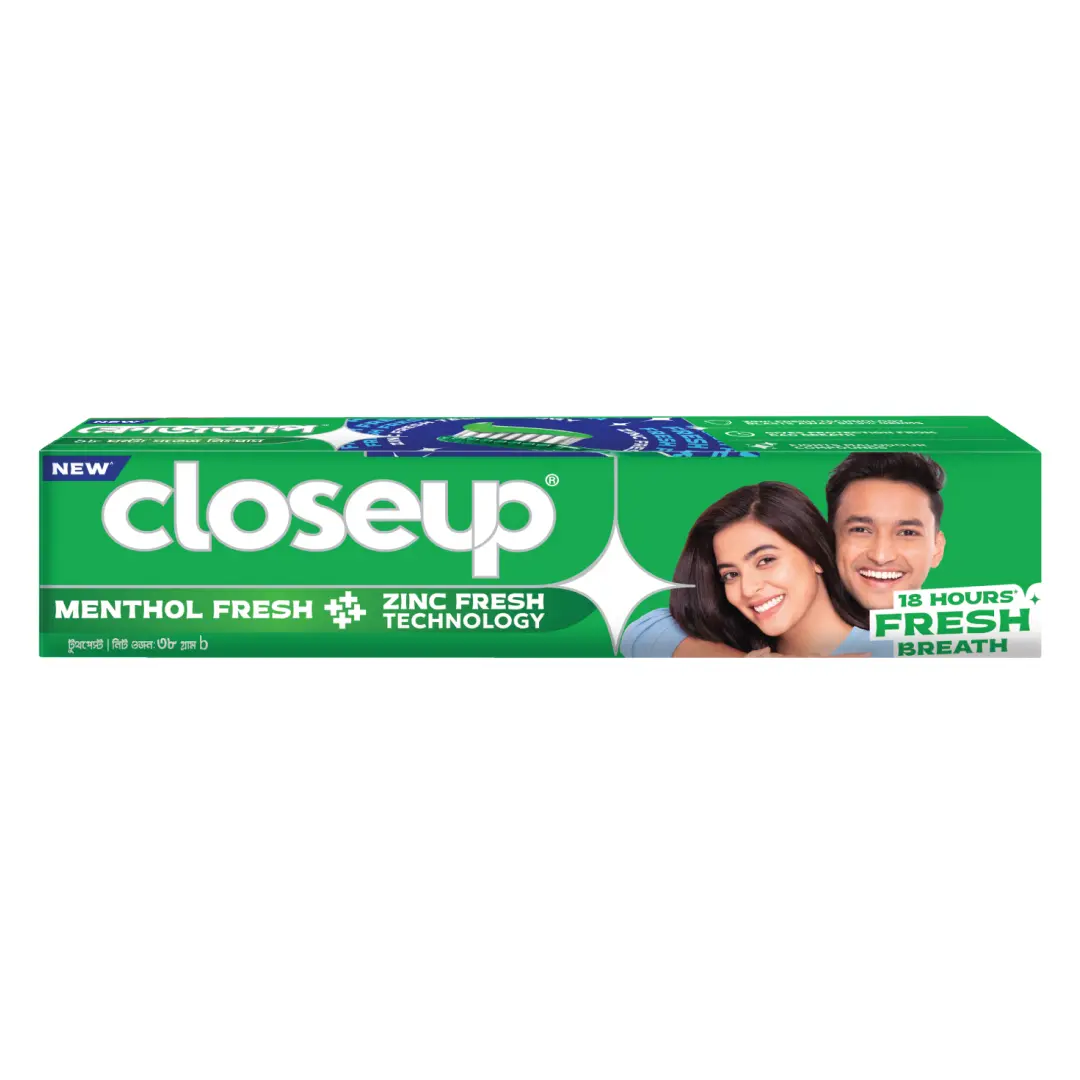 Picture of Closeup Toothpaste Menthol Fresh 38g (Bundle of 3)