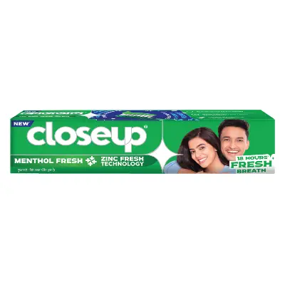 Picture of Closeup Toothpaste Menthol Fresh 38g (Bundle of 3)