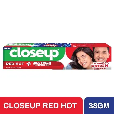 Picture of Closeup Toothpaste Red Hot 38g (Bundle of 3)