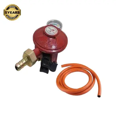 Picture of Safety Sensor Regulator with Meter and Leak Proof 3 Level Safety for LPG Cylinder Superstar