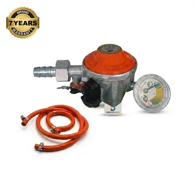 Picture of LPG Gas Safety Regulator 22mm/20mm Family Package for Kitchen Use, Made in Denmark by IGT