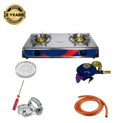 Picture of Gas Safety Device Heavy Duty Complete Protection Set with 6Ft Safety Pipe for Home Use and Auto Shut Off – Eurogas