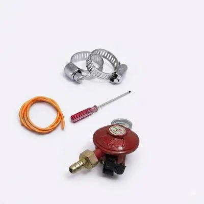 Picture of Safety Sensor Regulator with Meter and Leak Proof 3 Level Safety for LPG Cylinder Superstar