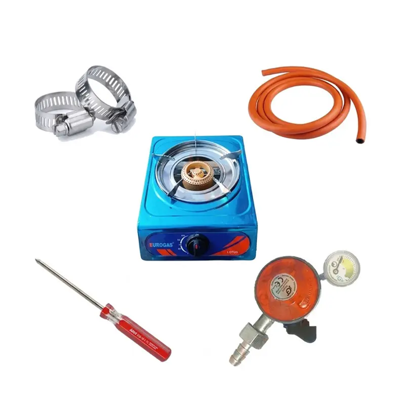 Picture of Best Price Package – 22mm Meter Gas Regulator Combo with Single Gas Stove – Gasoline