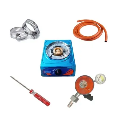 Picture of Best Price Package – 22mm Meter Gas Regulator Combo with Single Gas Stove – Gasoline