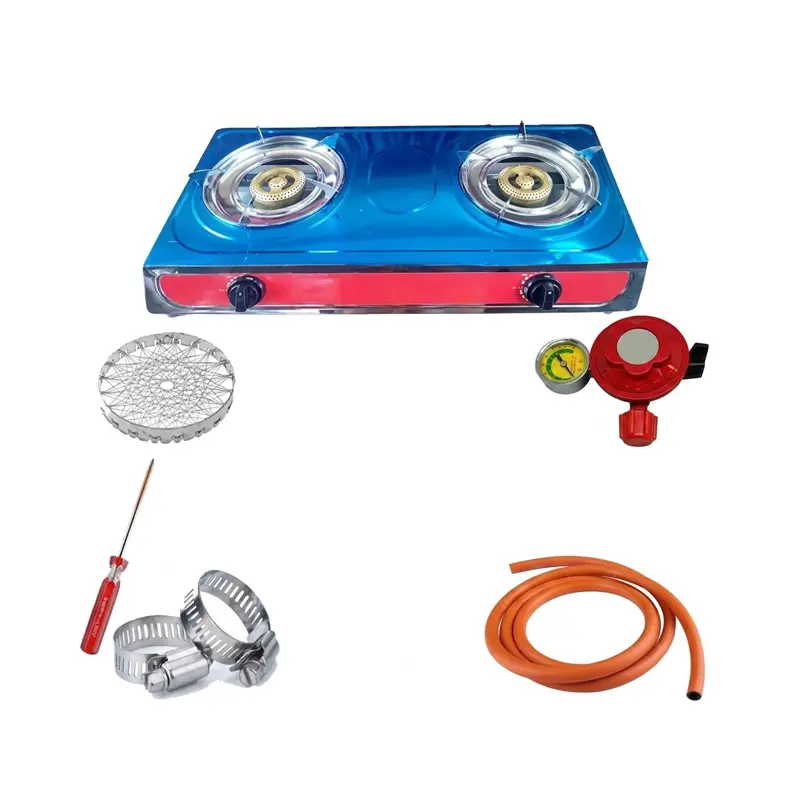 Picture of LG Single Gas Stove Combo 1 Burner with Gas Safety Regulator Auto Leak Shutoff 1 Year Warranty Best Price Package All Time